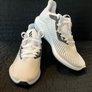 Adidas White mens 10 Alphabounce Mesh Athletic Sneakers tennis’s shoes